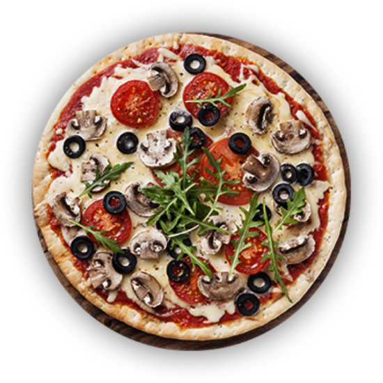 Mantarlı Karışık Pizza